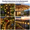 Solar Lichterkette Outdoor 9.5m 50 LEDs, Kristallkugeln, 8 Produktbild-Vorschau 9