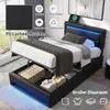 Polsterbett 90 x 190 cm, mit USB-Anschluss , mit Produktbild-Vorschau 5