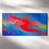 Wandbild Leinwand Bilder Wanduhr Geräuschlos 60x30 Malerei Produktbild-Vorschau 2