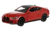 BMW M4 Modellauto 11,7cm aus Metall Modell Auto Produktbild-Vorschau 1