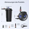 SunSun CPF-15000 Druckteichfilter 10.000 l/h / 18 W UVC Produktbild-Vorschau 3