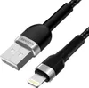Wozinsky WNBAL2, 2 m, Lightning, USB A, Samec, Samec, Černá Náhled obrázku produktu 3
