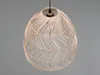 Lampada a sospensione, una luce, paralume in rattan Anteprima dell’immagine prodotto 13