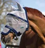 Horseware Rambo Plus Fly Mask Untreated - Silver Produktbild-Vorschau 7