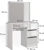 Schminktisch Vicco Sherry Weiß 90 cm, Model 39576 Produktbild-Vorschau 3