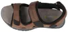 WALDLÄUFER H-Taro Herren Sandale braun Textil Leder - Produktbild-Vorschau 6
