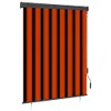 vidaXL Store extérieur 140x250 cm Orange et brun Voir les images du produit 8
