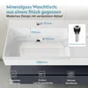 doporro Waschbecken-Unterschrank Badmöbel-Set in matt Produktbild-Vorschau 2