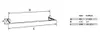 SMEDBO LOFT Handtuchhalter Handtuchstange Chrom 65 cm Produktbild-Vorschau 2