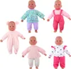 Eddy Toys Puppenkleidung 8 Stück - Baby Doll - 40-45 CM - Produktbild-Vorschau 3