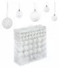 Lot de 150 boules de Noël Relaxdays : boules scintillantes, Voir les images du produit 8