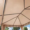 Gartenpavillon 3x4 m ALU Premium ca 220g/m² Dachplane Produktbild-Vorschau 6