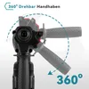 Close-up of a power tool handle demonstrating its 360-degree rotation. Podgląd zdjęcia produktu