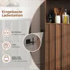 Merax Vitrine Küchenschrank mit LED-Beleuchtung, Produktbild-Vorschau 9