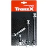 Tranz X Schnellspanner-Set, Diebstahlschutz, Silber Produktbild-Vorschau 8
