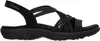 Skechers Dámské sandály Reggae Slim Simply Stretch Black Náhled obrázku produktu 6
