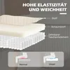 HOMCOM Sofa 2 Sitzer modern Couch ohne Armlehne Polstersofa Produktbild-Vorschau 5