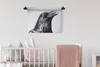 MuchoWow® Wandteppich Wandbehang Krähe - Federn - Vogel Produktbild-Vorschau 2