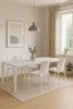 Cortanze - Ensemble Table et Chaises, Blanc, 10 Places, Voir les images du produit 2
