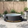 vidaXL Whirlpool surround s úložným prostorem dřevěné Náhled obrázku produktu 4