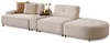 Canapé de salon, style moderne, couleur beige, confortable, Voir les images du produit 7