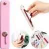 Selbstklebender Fingergriff mit Reißverschluss - Pink Produktbild-Vorschau 6