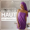 Duschtuch 500gsm Lila 70 X 140 CM (2er Pack) Produktbild-Vorschau 6