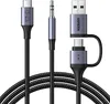 Cavo adattatore e caricabatterie audio da USB-C a 3,5 mm Anteprima dell’immagine prodotto 1