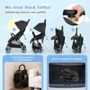 GOPLUS Kinderwagen klappbar, Buggys mit verstellbarer Produktbild-Vorschau 2