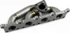 A metal exhaust manifold for a car, shown on a white background. Podgląd zdjęcia produktu
