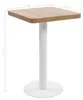 vidaXL Bistro stůl světle hnědý 50x50 cm MDF Náhled obrázku produktu 5