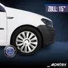 4 STK 15 Zoll Avalon pro silber PETEX Radkappen Produktbild-Vorschau 2