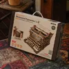 ROKR Dřevěné 3D puzzle LK703B, mechanický psací stroj jako Náhled obrázku produktu 17