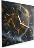 Wanduhr aus Glas mit Motiv Drei Welten- 30 x 30 cm - inkl. Produktbild-Vorschau 2
