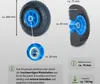 2x Sackkarrenrad Vollgummi 260x85 3.00-4 Nabenlänge 60 mm Produktbild-Vorschau 3