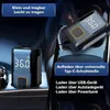 Kabelloser Mini-Luftkompressor 6000mAh 150PSI LED 5 Modi Produktbild-Vorschau 1
