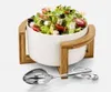 Wilmax Schale 23 cm 3630 ml aus Porzellan, Weiß WL-992749/A Produktbild-Vorschau 3