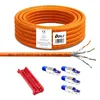 ARLI Cat7 Verlegekabel 25 m S/FTP LSZH + 4x RJ45 Cat8.1 Produktbild-Vorschau 1