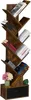 Libreria Relaxdays, 9 ripiani, A x L x P: 146 x 38 x 22 cm, Anteprima dell’immagine prodotto 1