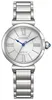 Citizen EM1070-83A Eco-Drive Solar Damenuhr Silberfarben 1 Voir les images du produit