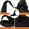 Cappello nero Costume di Halloween 3 pezzi nero 45 x 45 cm Anteprima dell’immagine prodotto 3