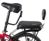 Coussin de siège pour porte-bagages de vélo, avec dossier – Voir les images du produit 1