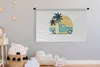 MuchoWow® Wandteppich Wandbehang Auto - Surfen - Palme - Produktbild-Vorschau 3