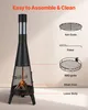 VEVOR Gartenkamin, φ508x1495 mm Terrassenofen, Kegelkamin Produktbild-Vorschau 2