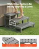 Escalier VEVOR pour spas et camping-cars, à 3 marches, avec Voir les images du produit 3