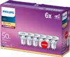Żarówka LED GU10 4.6W 2700K 6 sztuk Philips Podgląd zdjęcia produktu 1