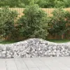 Gabionen mit Hochbogen 20 Stk. 200x50x40/60 cm Verzinktes Produktbild-Vorschau 2
