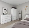 BDW, cassettiera, credenza soggiorno, 120x100cm, cashmere Anteprima dell’immagine prodotto 2