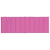 vidaXL Coussin pour chaise longue Rose Tissu Oxford Voir les images du produit 6