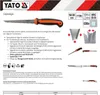 Rigipsplattensäge 150 mm Gipskarton Trockenbau Handsäge Produktbild-Vorschau 6